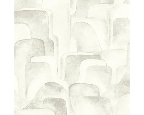 Обои Zambaiti Parati Savana 77534 Винил на флизелине (0,53x10,05) Белый/Серый, Абстракция/Геометрия