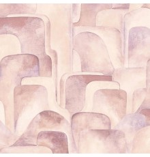 Обои Zambaiti Parati Savana 77537 Винил на флизелине (0,53x10,05) Бежевый/Розовый, Абстракция/Геометрия