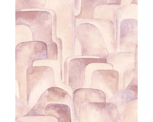 Обои Zambaiti Parati Savana 77537 Винил на флизелине (0,53x10,05) Бежевый/Розовый, Абстракция/Геометрия