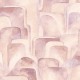 Обои Zambaiti Parati Savana 77537 Винил на флизелине (0,53x10,05) Бежевый/Розовый, Абстракция/Геометрия