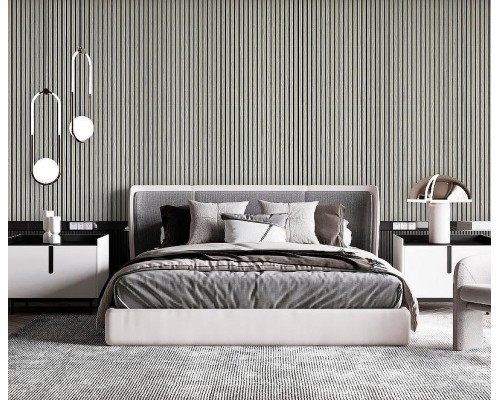 Обои Zambaiti Parati Savana 77545 Винил на флизелине (0,53x10,05) Бежевый, Под дерево/Полоса