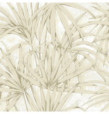 Обои Zambaiti Parati Savana 77546 Винил на флизелине (0,53x10,05) Бежевый, Листья/Шкура