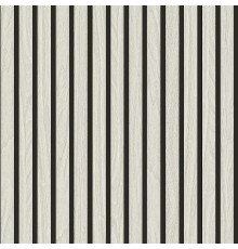 Обои Zambaiti Parati Savana 77550 Винил на флизелине (0,53x10,05) Серый/Черный, Полоса/Под дерево