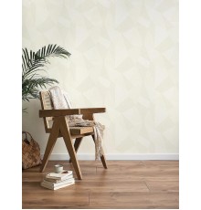 Обои Zambaiti Parati Savana 77554 Винил на флизелине (0,53x10,05) Серый, Геометрия