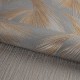 Обои Fipar Platino R 23701 Винил на флизелине (1,06x10,05) Серый/Золото, Абстракция/Перья