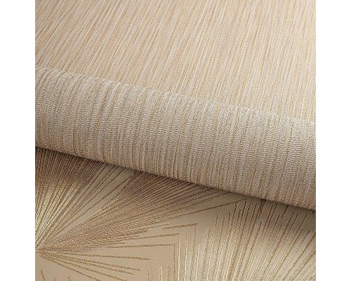 Обои Fipar Platino R 23718 Винил на флизелине (1,06x10,05) Коричневый/Золото, Линии