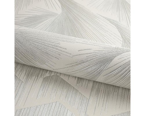 Обои Fipar Platino R 23705 Винил на флизелине (1,06x10,05) Серый, Абстракция/Перья