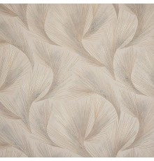 Обои Fipar Platino R 23713 Винил на флизелине (1,06x10,05) Серый/Золото/Бежевый, Абстракция/Перья