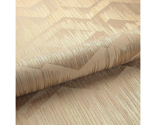 Обои Fipar Platino R 23716 Винил на флизелине (1,06x10,05) Коричневый/Золото, Геометрия