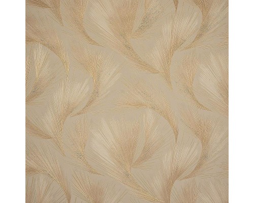 Обои Fipar Platino R 23717 Винил на флизелине (1,06x10,05) Коричневый/Золото, Абстракция/Перья