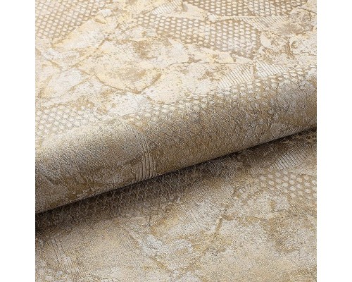 Обои Fipar Platino R 23733 Винил на флизелине (1,06x10,05) Коричневый/Золото/Серый, Мрамор/Под камень