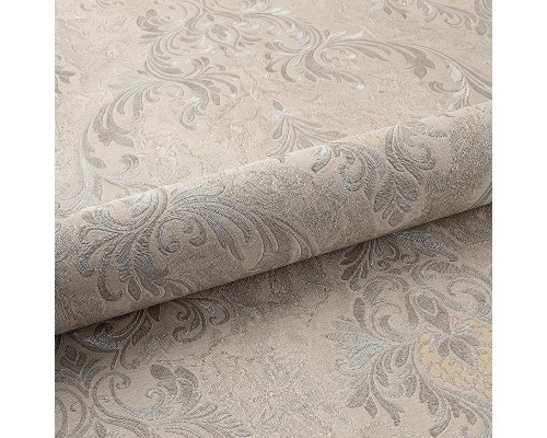 Обои Fipar Platino R 23743 Винил на флизелине (1,06x10,05) Серый/Коричневый, Дамаск