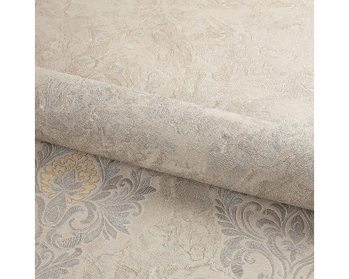 Обои Fipar Platino R 23742 Винил на флизелине (1,06x10,05) Бежевый/Серый, Штукатурка