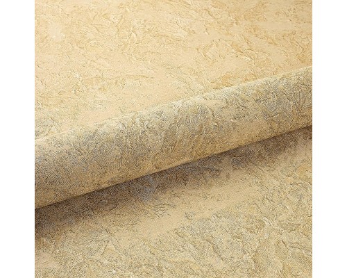 Обои Fipar Platino R 23745 Винил на флизелине (1,06x10,05) Коричневый/Золото, Штукатурка