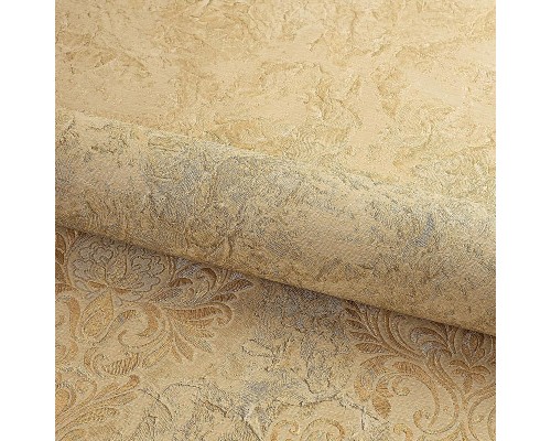 Обои Fipar Platino R 23745 Винил на флизелине (1,06x10,05) Коричневый/Золото, Штукатурка