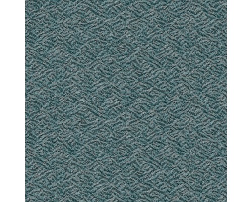 Обои Zambaiti Parati Fuksas Z54536 Винил на флизелине (0,7x10,05) Бирюзовый, Геометрия