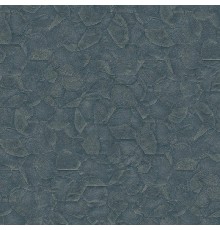 Обои Zambaiti Parati Fuksas Z54507 Винил на флизелине (0,7x10,05) Синий, Геометрия