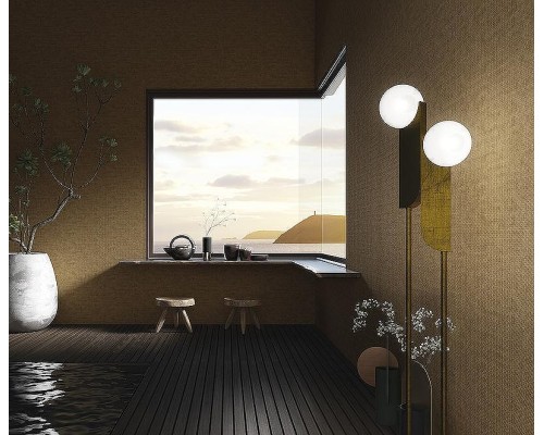 Обои Zambaiti Parati Fuksas Z54517 Винил на флизелине (0,7x10,05) Бирюзовый, Геометрия