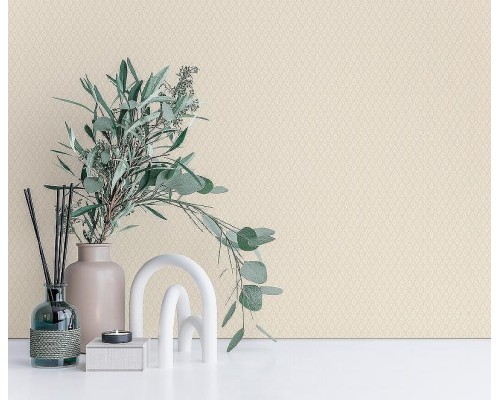 Обои Zambaiti Parati Tradizione Italiana 2025 Z21738 Винил на флизелине (0,53x10,05) Бежевый, Орнамент