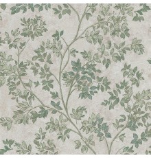 Обои Zambaiti Parati Tradizione Italiana 2025 Z21701 Винил на флизелине (0,53x10,05) Зеленый, Листья