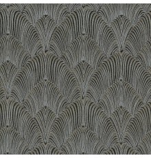 Обои Zambaiti Parati Tradizione Italiana 2025 Z21712 Винил на флизелине (0,53x10,05) Серый, Орнамент