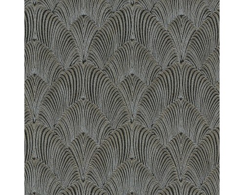 Обои Zambaiti Parati Tradizione Italiana 2025 Z21712 Винил на флизелине (0,53x10,05) Серый, Орнамент