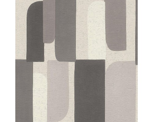 Обои RASCH Garden 330502 Винил на флизелине (0,53x10,05) Серый, Геометрия