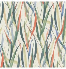 Обои RASCH Garden 330229 Винил на флизелине (0,53x10,05) Разноцветный, Листья