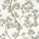Обои RASCH Garden 866902 Винил на флизелине (0,53x10,05) Белый/Зеленый/Коричневый, Листья
