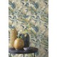 Обои RASCH Garden 865202 Винил на флизелине (0,53x10,05) Бежевый/Зеленый/Коричневый, Листья