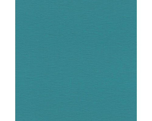 Обои RASCH Garden 690729 Винил на флизелине (0,53x10,05) Бирюзовый, Однотонные/Рогожка