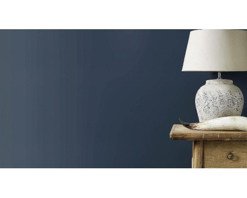 Обои RASCH Garden 687514 Винил на флизелине (0,53x10,05) Синий, Однотонные/Рогожка