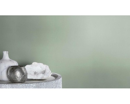 Обои RASCH Garden 690743 Винил на флизелине (0,53x10,05) Зеленый, Однотонные/Рогожка