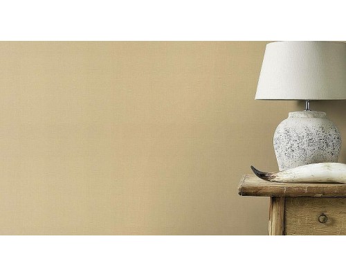 Обои RASCH Garden 531367 Винил на флизелине (0,53x10,05) Бежевый/Оранжевый, Однотонные/Рогожка