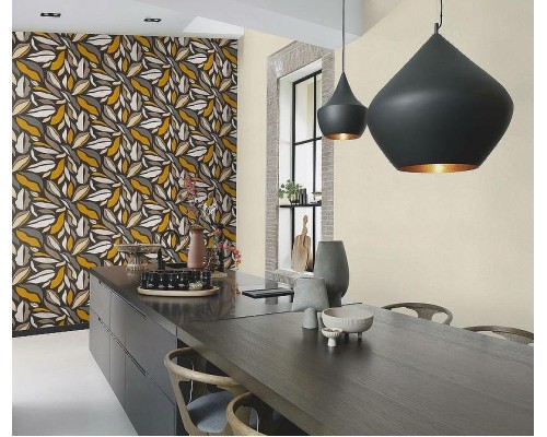 Обои RASCH Garden 690712 Винил на флизелине (0,53x10,05) Бежевый, Однотонные/Рогожка