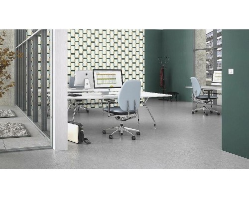 Обои RASCH Garden 690750 Винил на флизелине (0,53x10,05) Зеленый, Однотонные/Рогожка