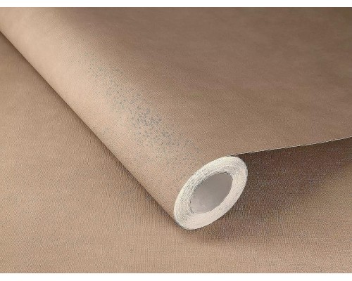 Обои RASCH Garden 330045 Винил на флизелине (0,53x10,05) Коричневый, Однотонные/Рогожка