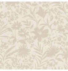 Обои RASCH Garden 330403 Винил на флизелине (0,53x10,05) Бежевый, Цветы