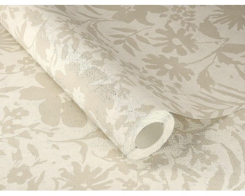 Обои RASCH Garden 330403 Винил на флизелине (0,53x10,05) Бежевый, Цветы