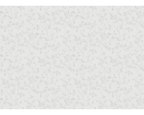 Обои Marburg City Romance 35005 Винил на флизелине (1,06x10,05) Белый/Серый, Листья