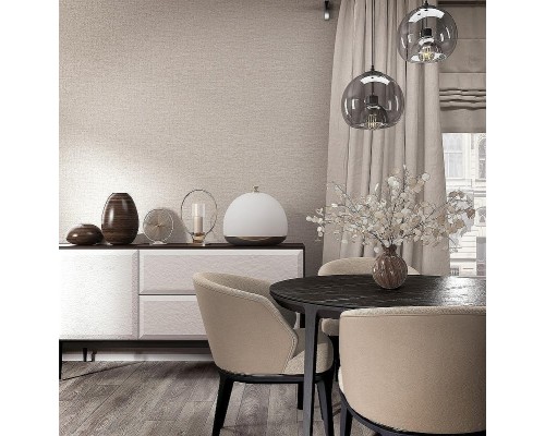 Обои Marburg City Romance 35010 Винил на флизелине (1,06x10,05) Серый, Рогожка