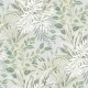 Обои Grandeco Time 3 TJ 3206 Винил на флизелине (1,06x10,05) Зеленый/Сиреневый, Листья/Рогожка