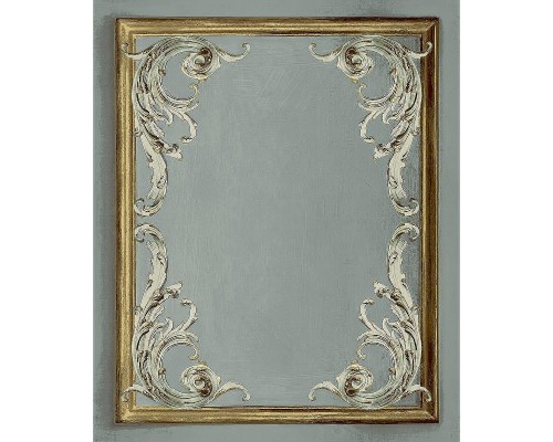 Обои Grandeco Icon 191501 Винил на флизелине (0,53x10,05) Серый/Бежевый, Вензель/Клетка