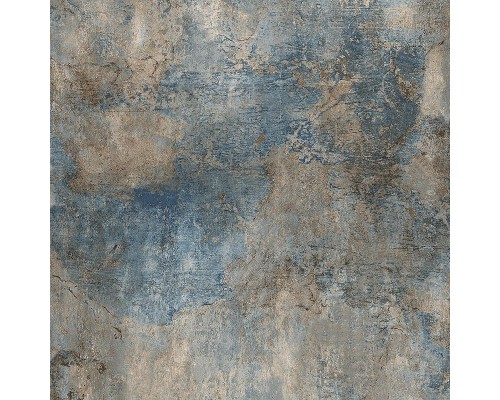 Обои Grandeco Icon 191701 Винил на флизелине (0,53x10,05) Серый/Синий, Штукатурка