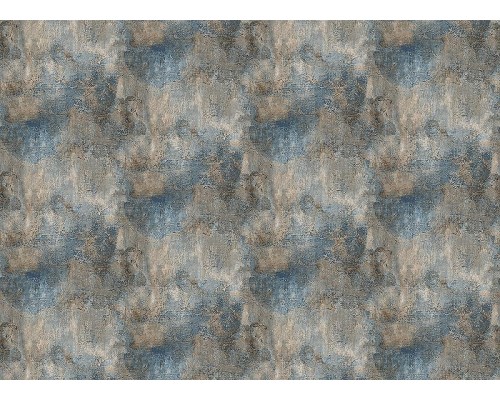 Обои Grandeco Icon 191701 Винил на флизелине (0,53x10,05) Серый/Синий, Штукатурка
