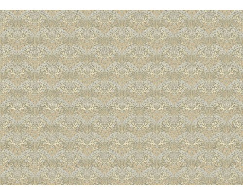 Обои Grandeco Icon IC 2102 Винил на флизелине (0,53x10,05) Бежевый/Серый, Цветы/Листья