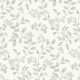 Обои Grandeco Icon IC 3006 Винил на флизелине (0,53x10,05) Белый/Серый, Листья/Цветы