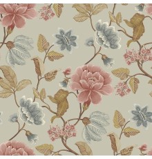Обои Grandeco Icon IC 3116 Винил на флизелине (0,53x10,05) Бежевый/Разноцветный, Цветы