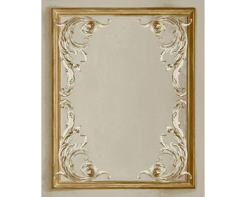 Обои Grandeco Icon IC 1103 Винил на флизелине (0,53x10,05) Бежевый, Вензель/Клетка