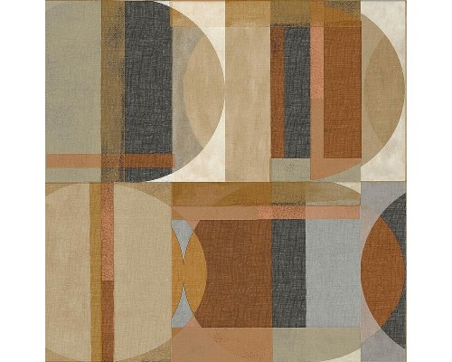 Обои Grandeco Arcadia A 64902 Винил на флизелине (0,53x10,05) Коричневый/Серый, Геометрия